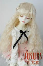 Long Curly Synthetic Mohair Doll Wigs JD098