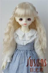 Long Curly Synthetic Mohair Doll Wigs JD098