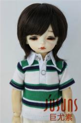 Fashion Short Cut Doll Wigs Synthetic Mohair JD081