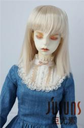 Shawl Straight Hair Synthetic Mohair Doll Wigs JD080