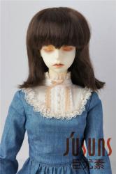 Shawl Straight Hair Synthetic Mohair Doll Wigs JD080