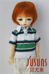 Lovely Short Boy Cut Mohair Doll Wigs JD076