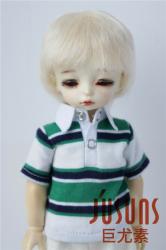 Lovely Short Boy Cut Mohair Doll Wigs JD076