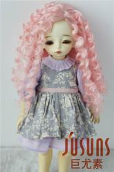 Long Curly Doll Wig Synthetic Mohair JD073
