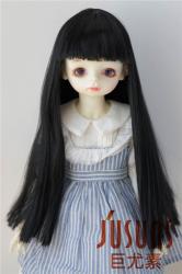 Long Straight Synthetic Mohair Doll Wig JD056