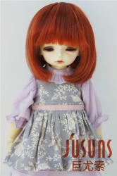 Lovely Short Cut Doll Wig Synthetic Mohair JD050