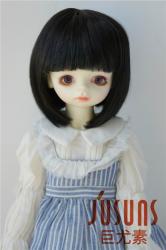 Lovely Short Cut Doll Wig Synthetic Mohair JD050