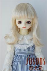 Lovely Short Curly Synthetic Mohair Doll Wig JD045