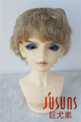 Boyish Short Curly Doll Wig Kanekalon Fiber JD043