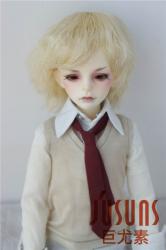 Boyish Short Curly Doll Wig Kanekalon Fiber JD043