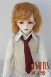 Boyish Short Curly Doll Wig Kanekalon Fiber JD043