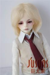 Short Boy Cut Resin BJD Mohair Doll Wig JD032