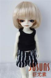 Short Cut Doll Wig Synthetic Mohair JD025