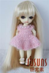 Long Straight Doll Wig Kanekalon Fiber JD024