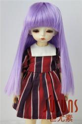 Long Straight Doll Wig Kanekalon Fiber JD024