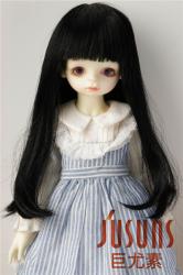 Long Straight Doll Wig Kanekalon Fiber JD024