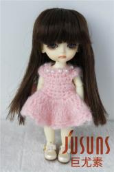 Fashion Straight Doll Wigs Kanekalon Fiber JD010B