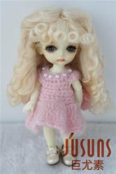 Soft Long Wave Mohair BJD Doll Wigs D28002
