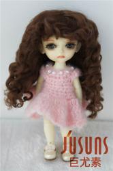 Soft Long Wave Mohair BJD Doll Wigs D28002