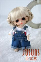Lovely Ballet Braid Doll Wigs Synthetic Mohair JD156