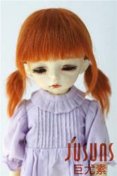 Lovely Two Pony BJD Mohair Doll Wigs JD446