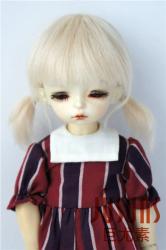 Lovely Two Pony BJD Mohair Doll Wigs JD446