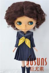 Lovely Curly BJD Mohair Doll Wig JD207