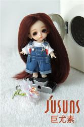 Fashion Long Curly Doll Wigs Synthetic Mohair JD016