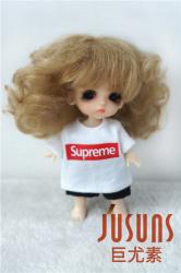 Lovely Wave BJD Mohair Doll Wig  JD012