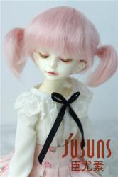 Lovely Twin Tail Mohair Doll Wigs JD203