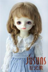 Lovely Double Braids BJD Mohair Doll Wigs JD344