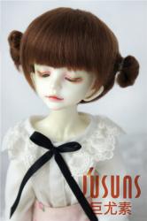 Lovely Two pony Mohair BJD Doll Wigs JD415