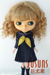 Long curly BJD Mohair Wig JD012