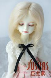 Lovely Short Curls Mohair Doll Wigs JD077