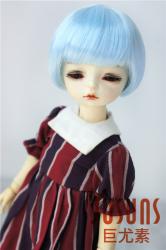 Lovely Short Cut Doll Wigs Synthetic Mohair JD256