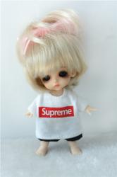 Cute Fountain BJD Synthetic Mohair Doll Wig JD002