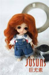 Lovely Curly BJD Mohair Doll Wig JD039