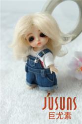 Long Curly BJD Mohair Doll Wigs JD044