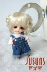 Lovely Braided Doll Wigs Kanekalon Fiber JD059