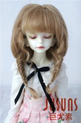 Lovely Double Braids BJD Mohair Doll Wigs JD344