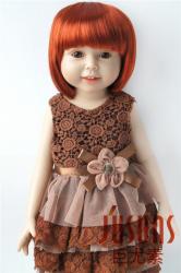 Lovely Short Cut Doll Wigs Synthetic Mohair JD256