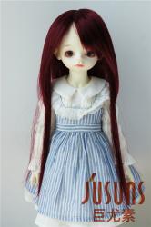 Long Straight Doll Wigs Kanekalon Fiber JD106