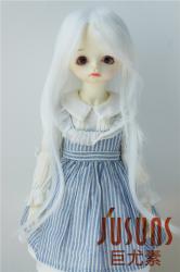 Long Straight Doll Wigs Kanekalon Fiber JD106