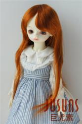 Long Straight Doll Wigs Kanekalon Fiber JD106