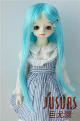 Long Straight Doll Wigs Kanekalon Fiber JD106