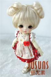 Lovely DoubCircle Concentric Tail Synthetic Mohair Doll Wigs JD301