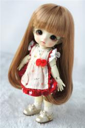 Pretty Long Synthetic Mohair Doll Wig JD319B