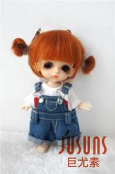 Lovely Two pony Mohair BJD Doll Wigs JD415