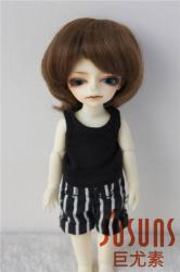 Short Cut Doll Wig Synthetic Mohair JD019