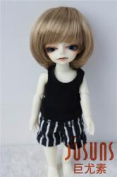 Short Cut Doll Wig Synthetic Mohair JD019